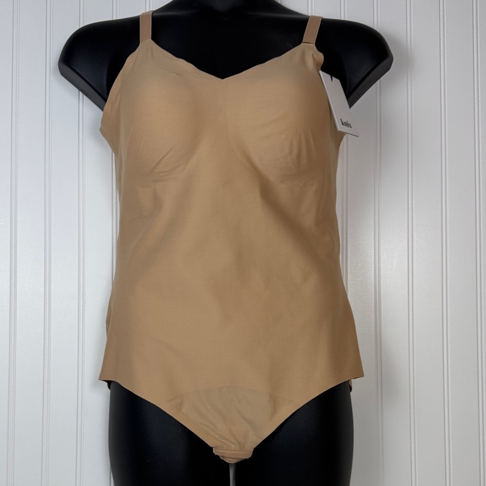 Knix Bodysuit Shaper‎ Women’s XXL Beige NWT